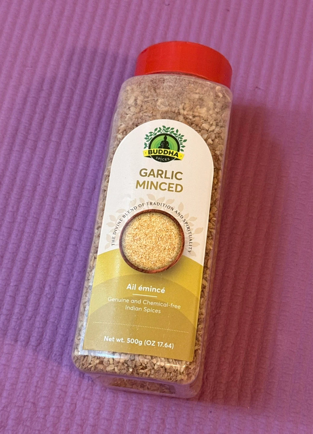 NEW✨Buddha Spices Minced Garlic 500g