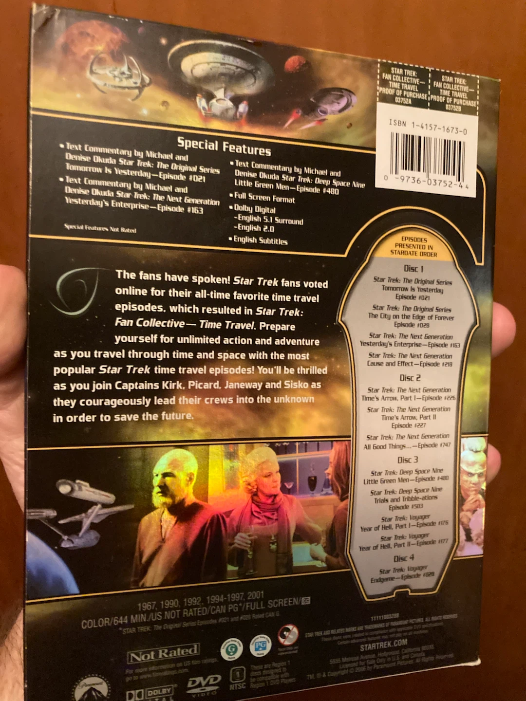 Star Trek Fan Collection: Time Travel (DVD) - photo 2