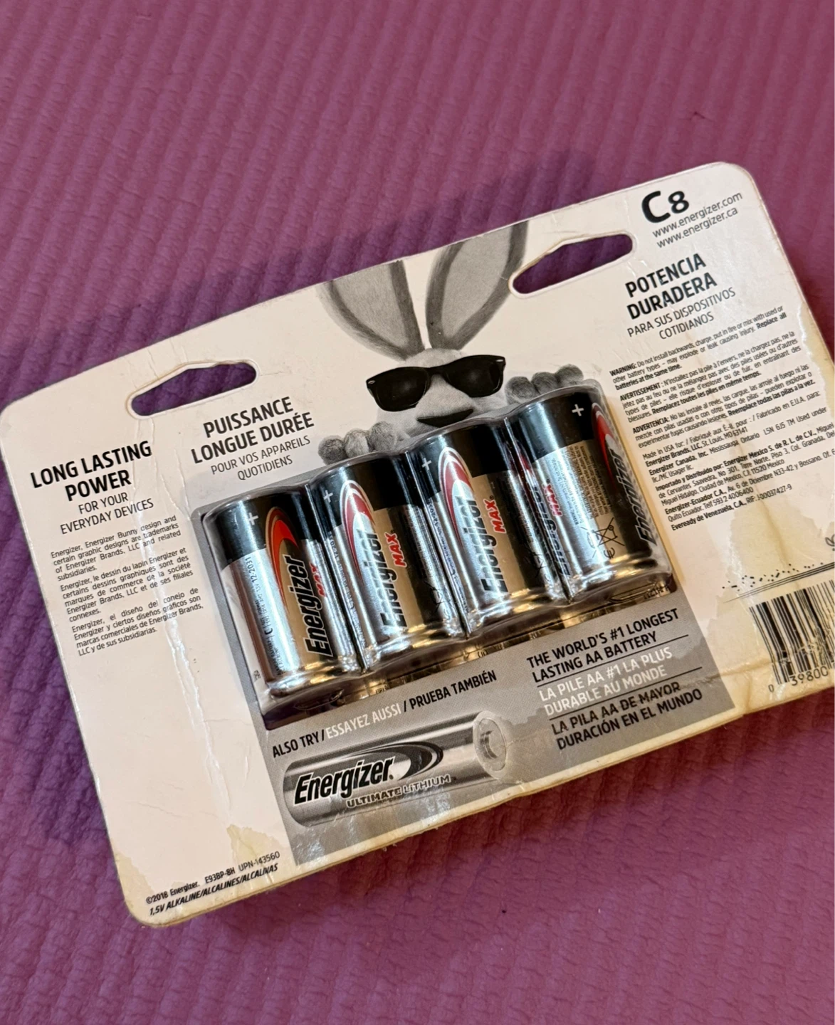 NEW✨Energizer Max C8 Batteries - photo 2