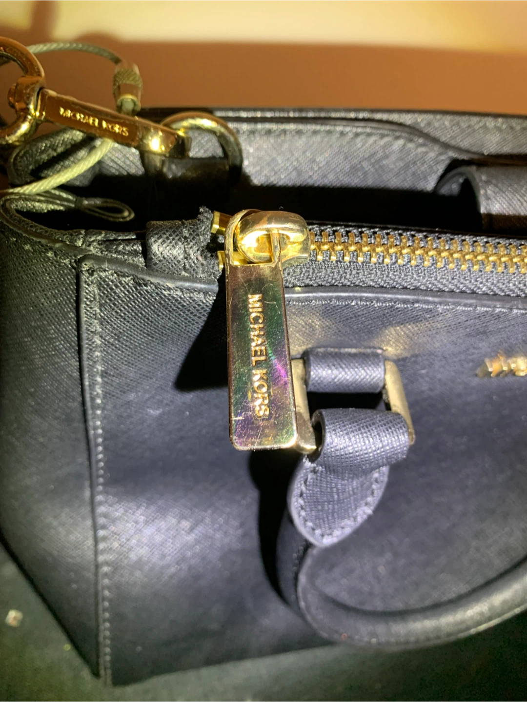 Michael Kors Black Saffiano Leather Handbag - photo 2