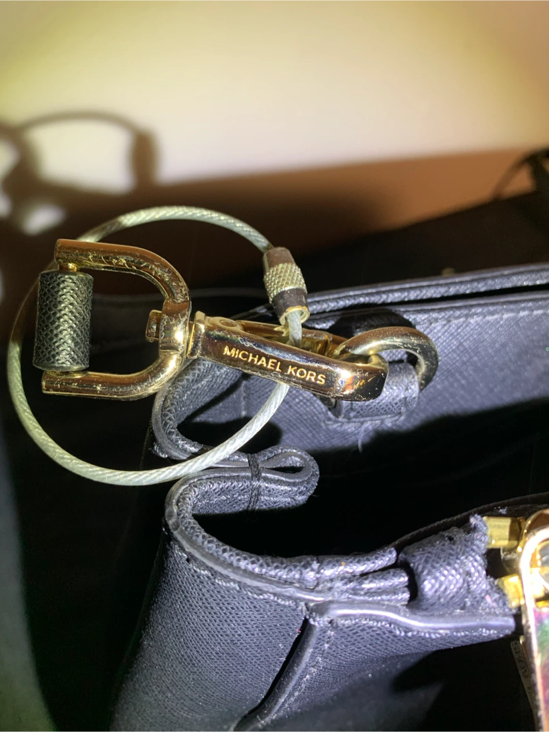 Michael Kors Black Saffiano Leather Handbag - photo 3