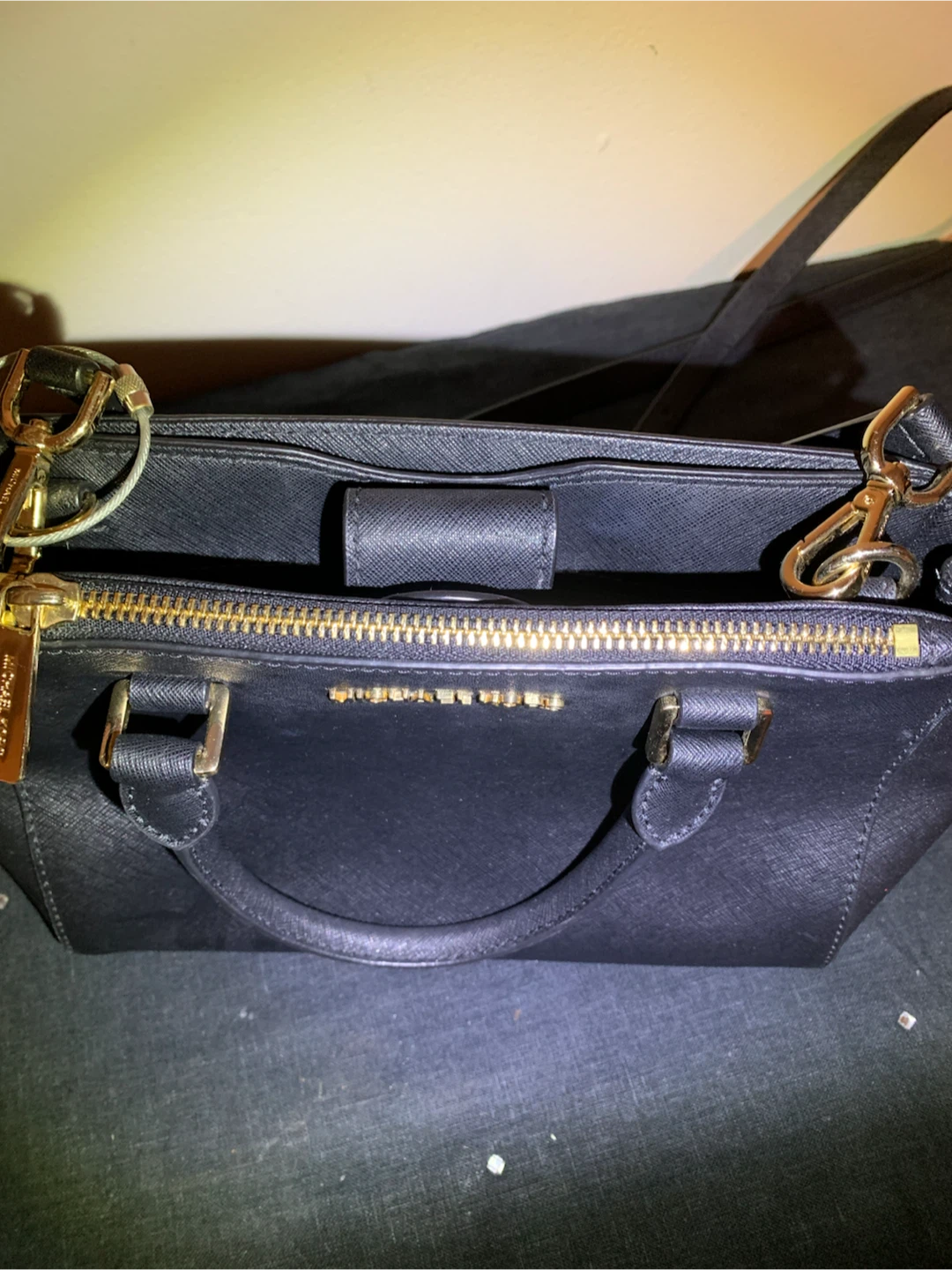 Michael Kors Black Saffiano Leather Handbag - photo 4
