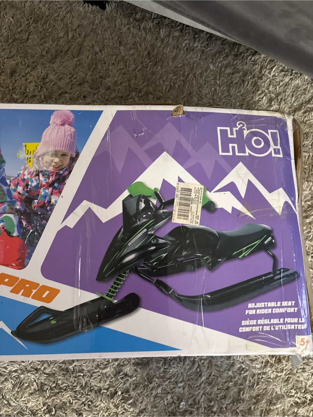 Sno Race Pro Kids Snow Sled