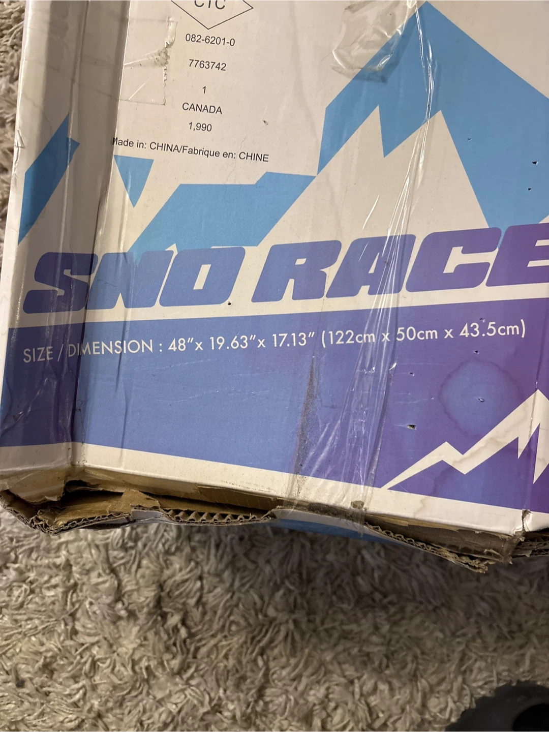 Sno Race Pro Kids Snow Sled - photo 3