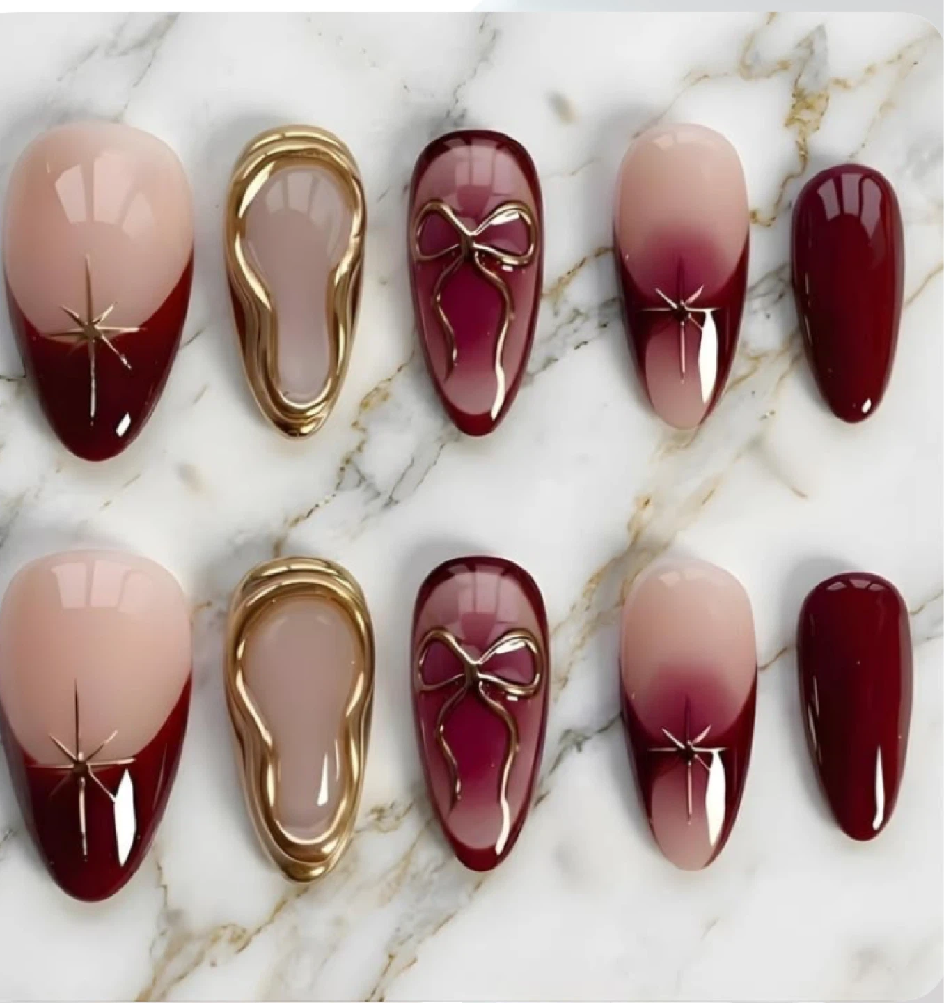 Press-on nail sets - photo 2