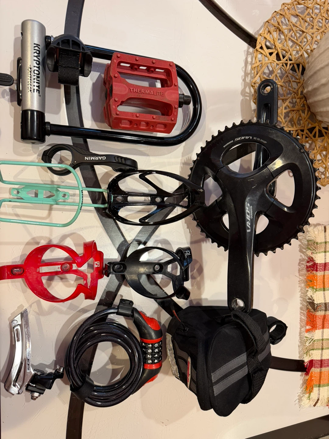 Assorted Bicycle Parts and Accessories Bundle - photo 2