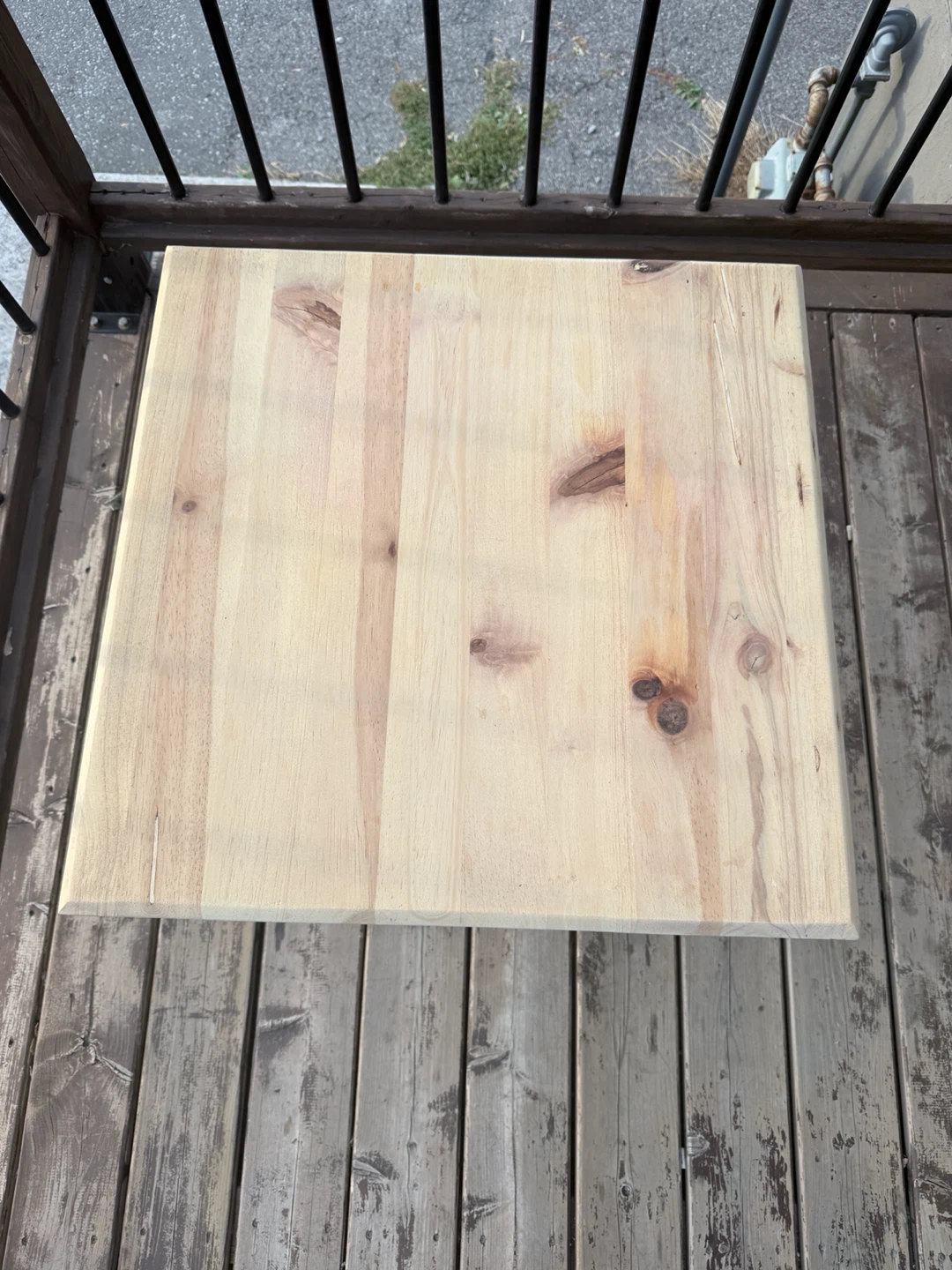 Wooden Side Table with Carved Detailing - photo 2