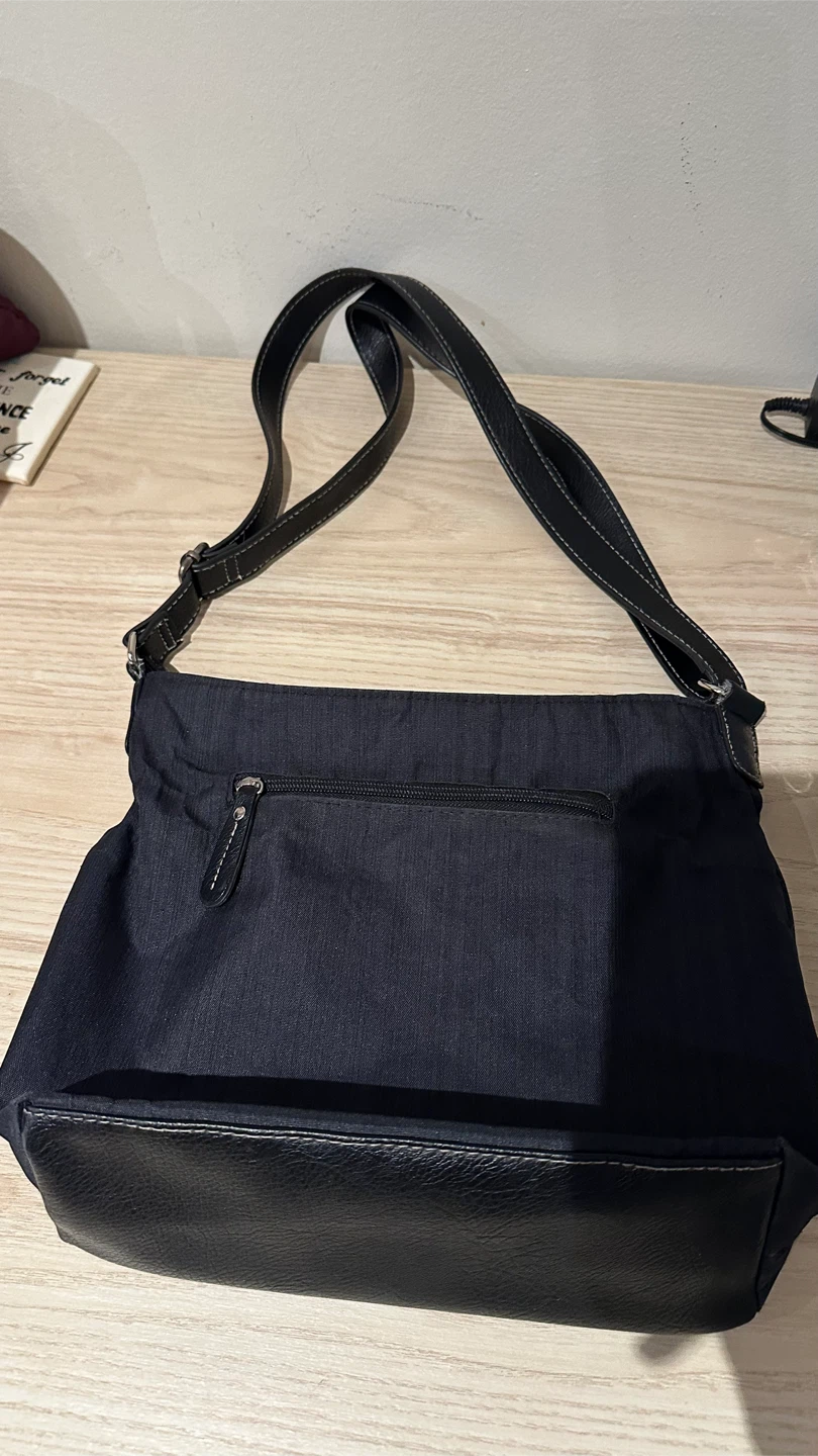 Roots black nylon crossbody bag - photo 3