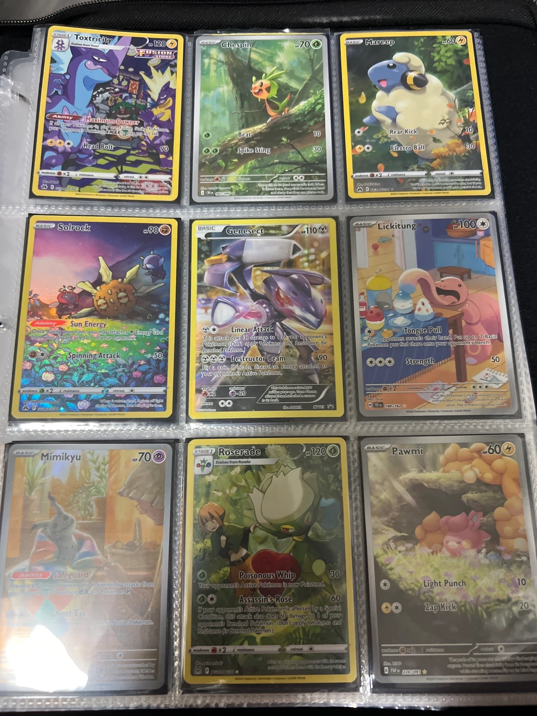 Pokémon binder