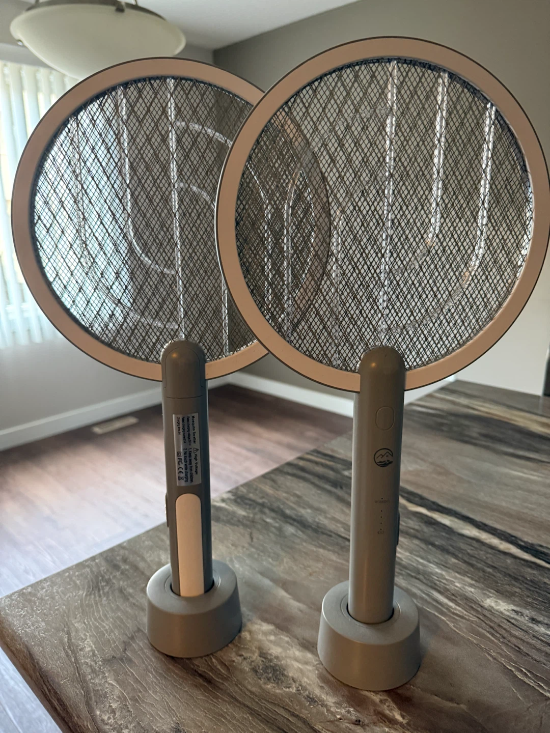 Set of 2 Electric Mosquito Swatters