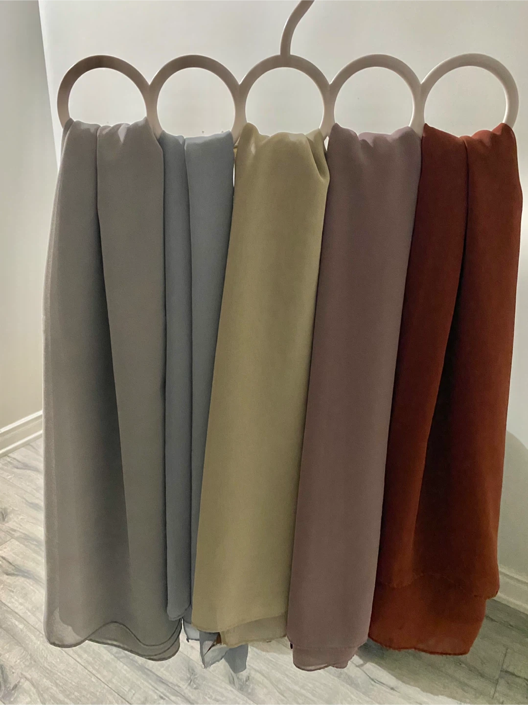 Set of 5 Chiffon Scarves - photo 2