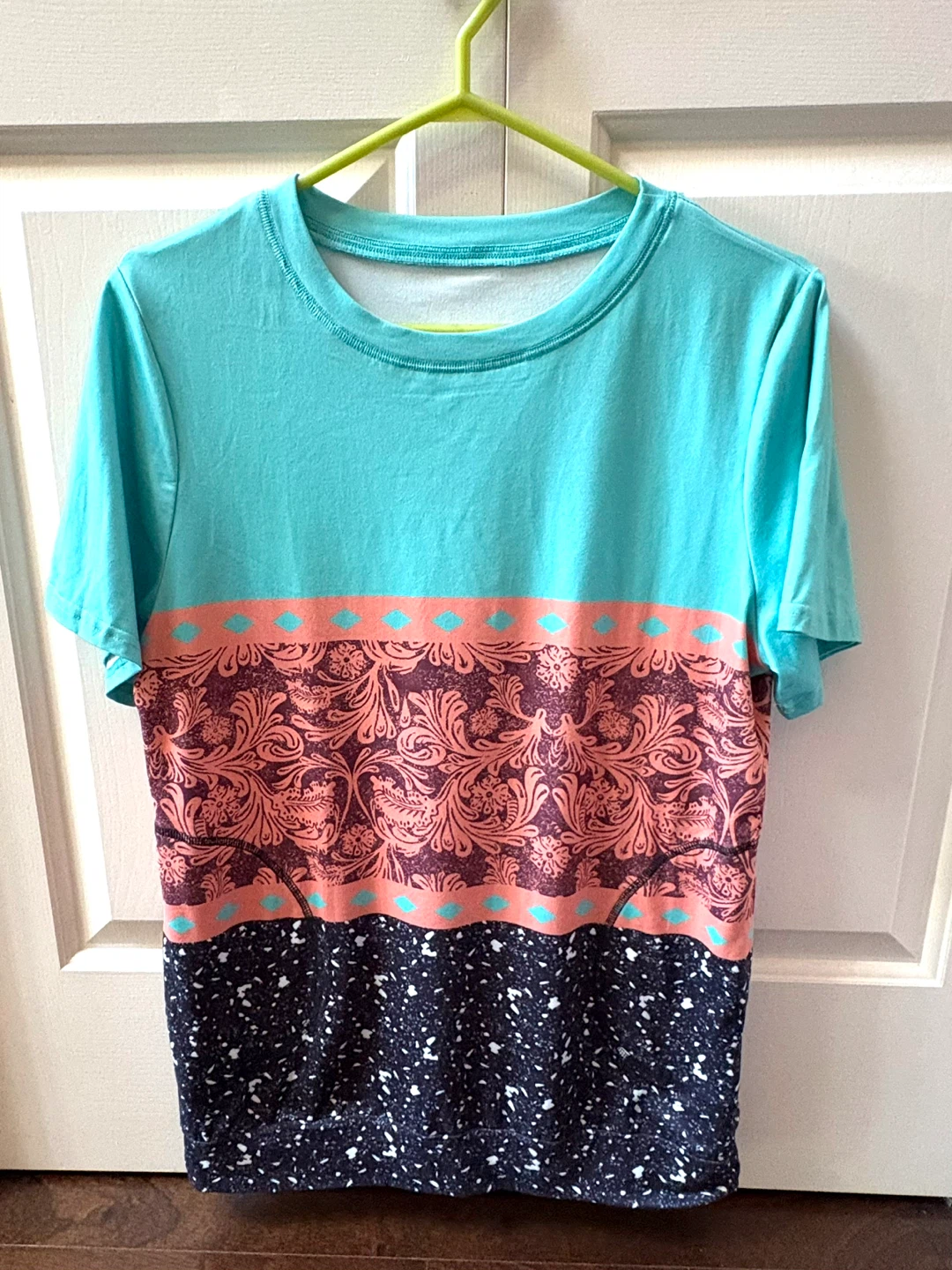 Multicoloured Short Sleeve T-Shirt - S