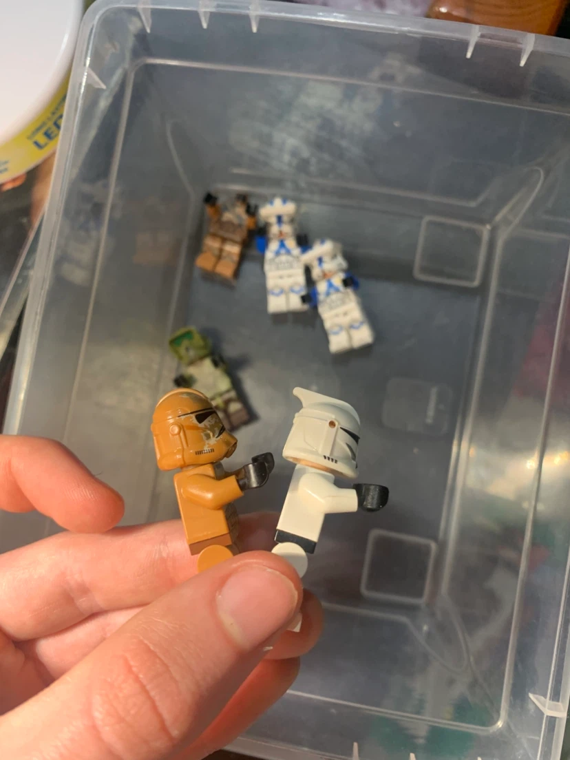 Lot of 6 Star Wars LEGO Clone Trooper Minifigures - photo 2