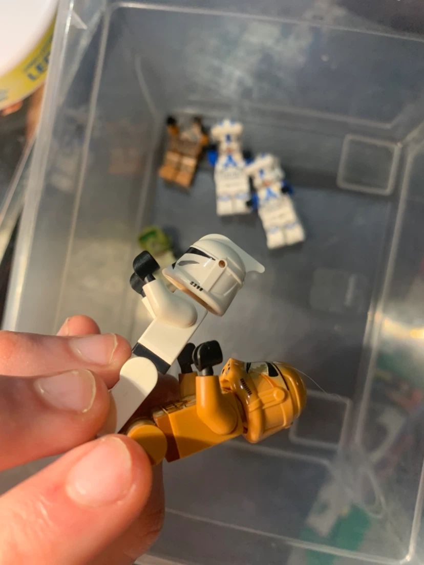 Lot of 6 Star Wars LEGO Clone Trooper Minifigures - photo 3