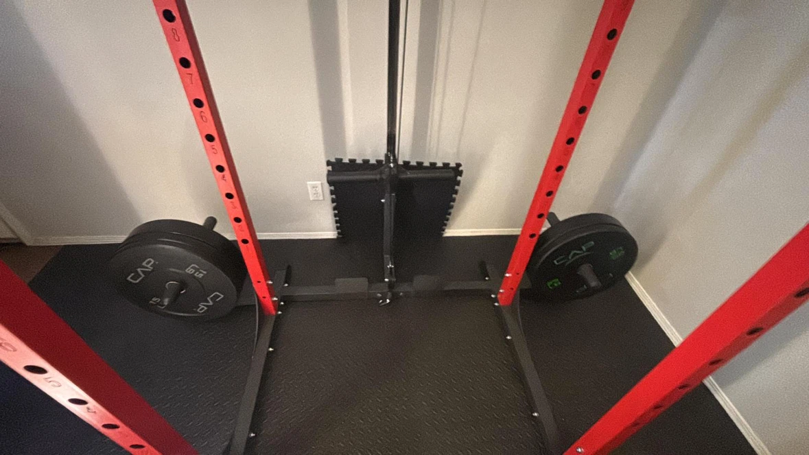 Power Rack with Lat Pulldown and Bench - photo 3