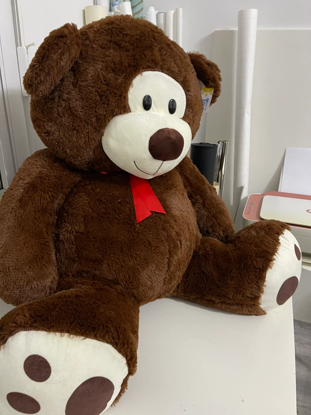 Giant Teddy Bear – Brand New with Tags 🧸❤️ - photo 3