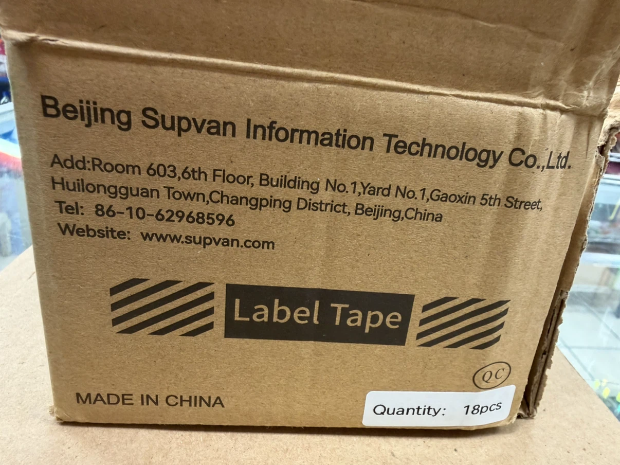 Supvan Label Tape Cartridges 18-Pack - photo 2