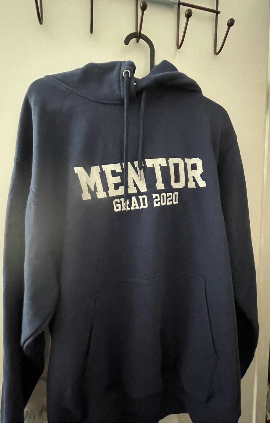 Mentor Grad 2020 Navy Blue Hoodie