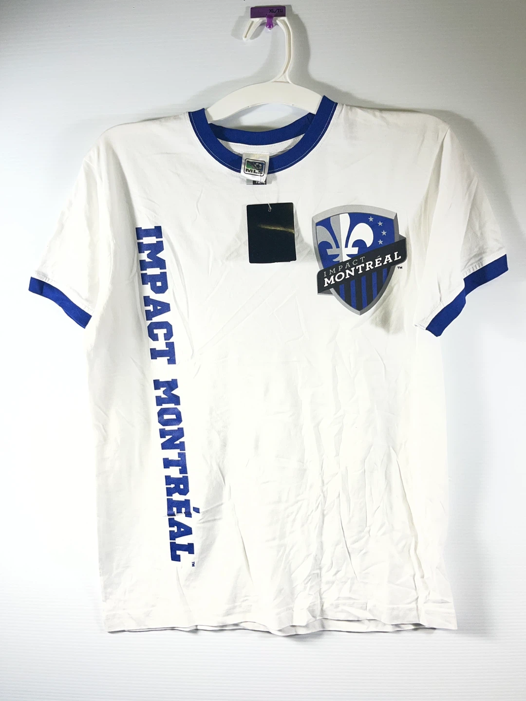 Brand New MLS Impact Montréal Ringer Tee (Size XL) - NWT! ⚽
