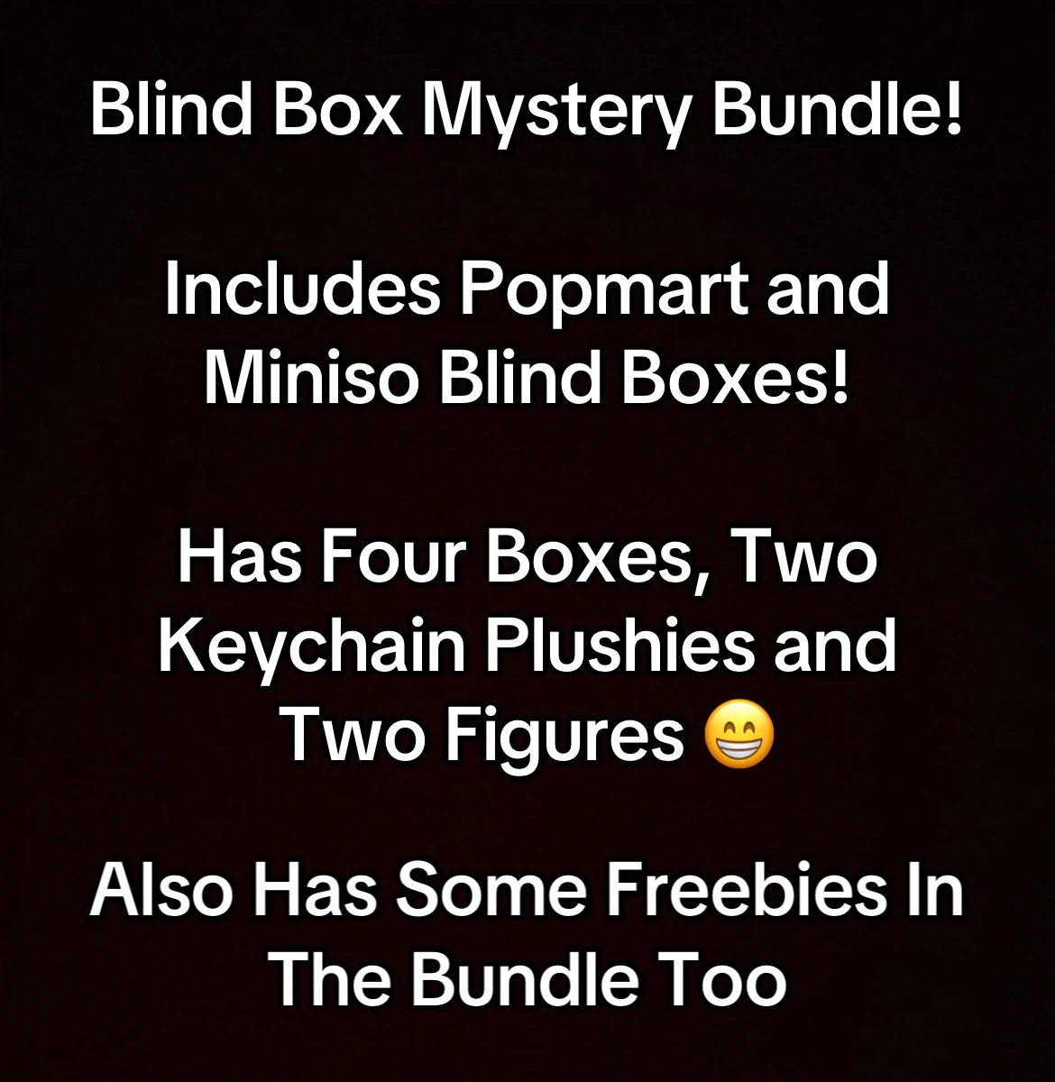 Popmart and Miniso Blind Box Bundle