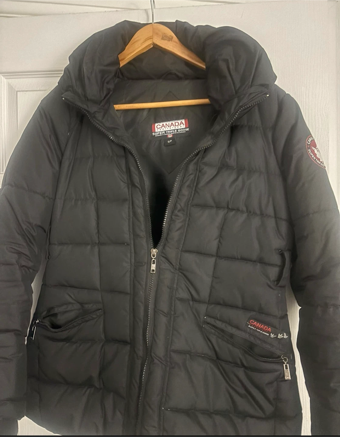 Canada Weather Gear Super Triple Goose Jacket - Black