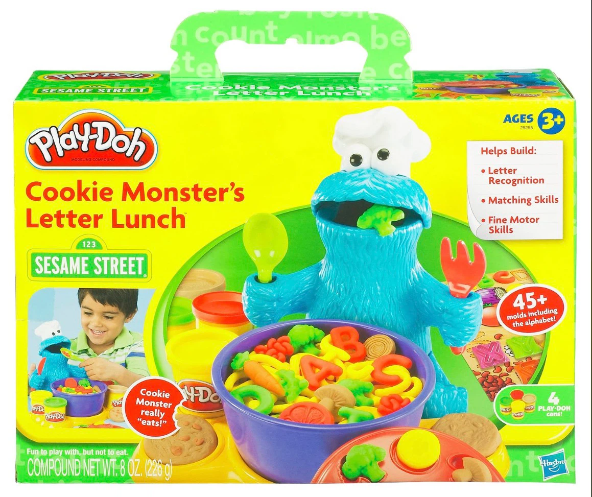 Play-Doh Sesame Street Cookie Monster's Letter Lunch