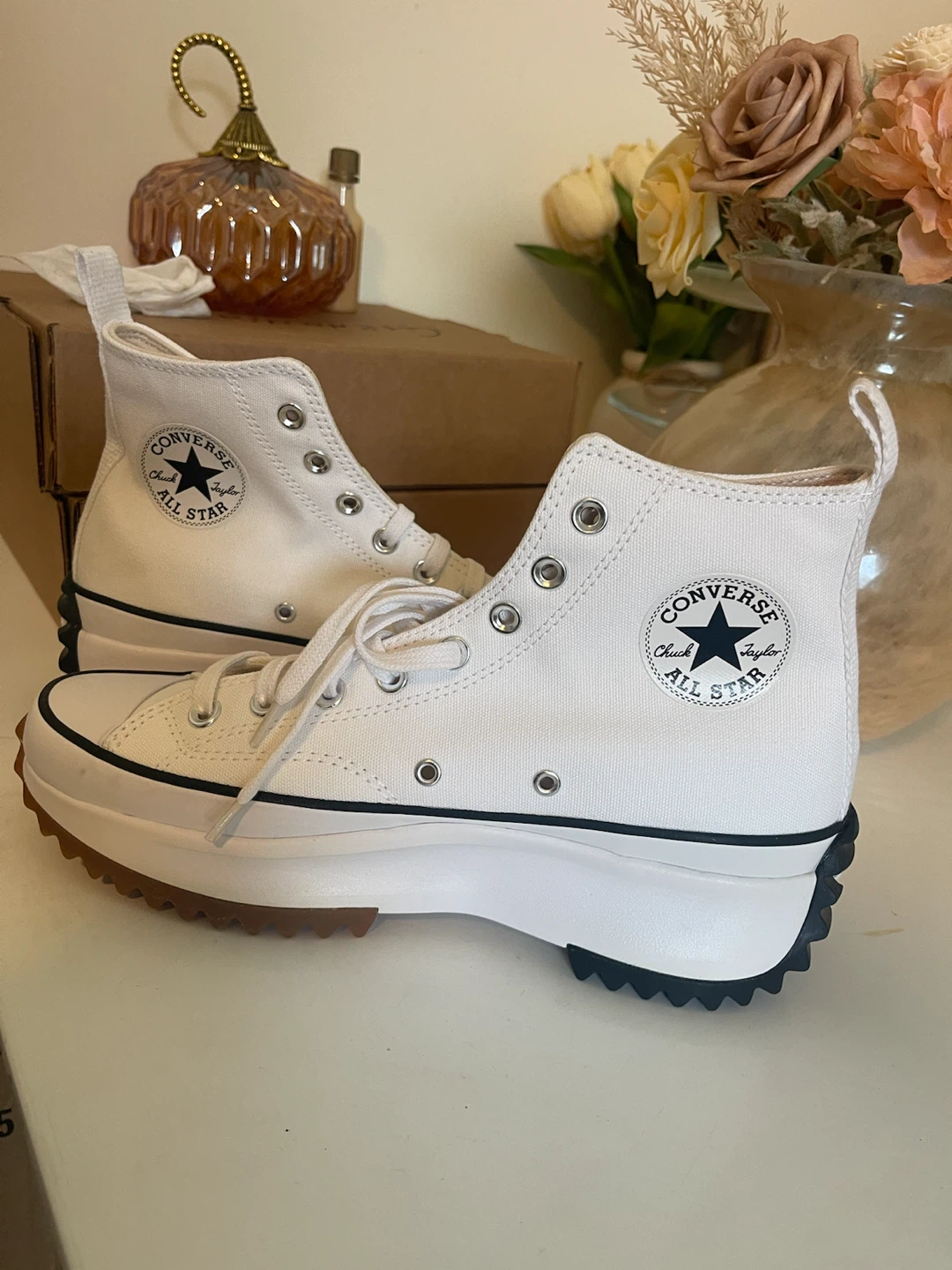 Converse Run Star Hike High Top White