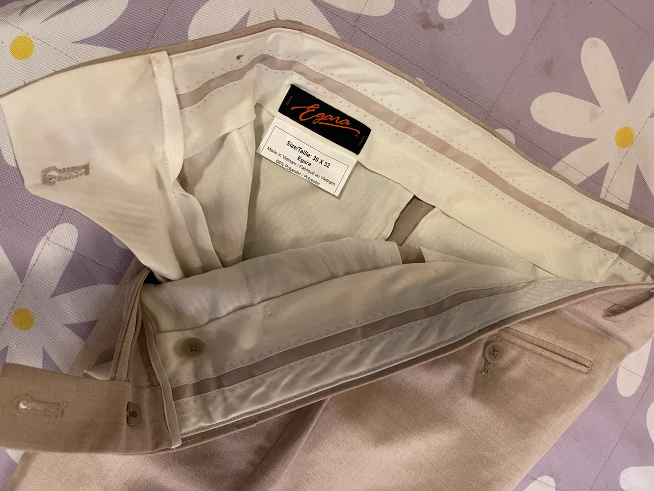 Egara Khaki Dress Pants 30 x 32 - photo 2
