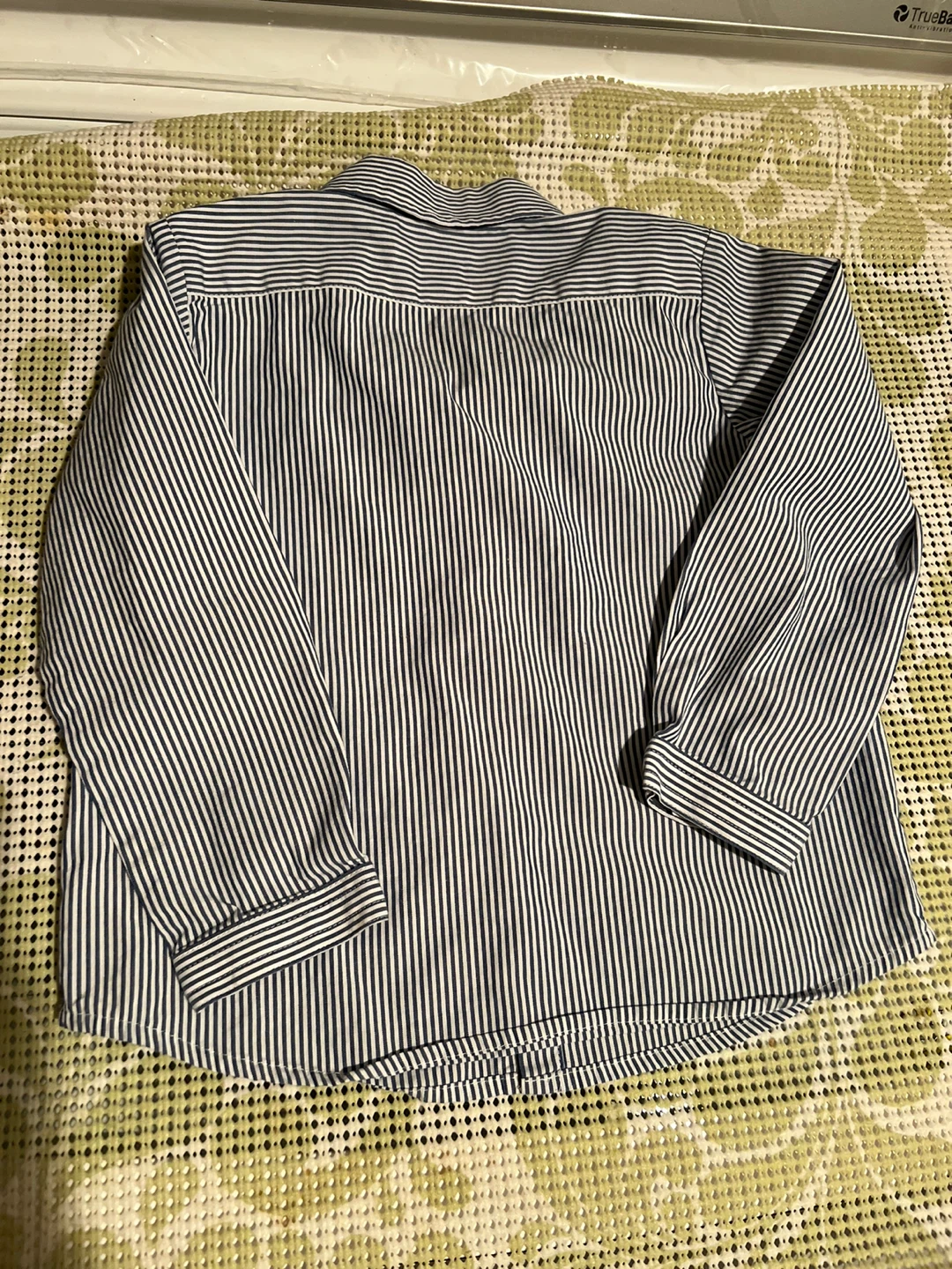 Burberry Children's Striped Long Sleeve Shirt 18 months - photo 3