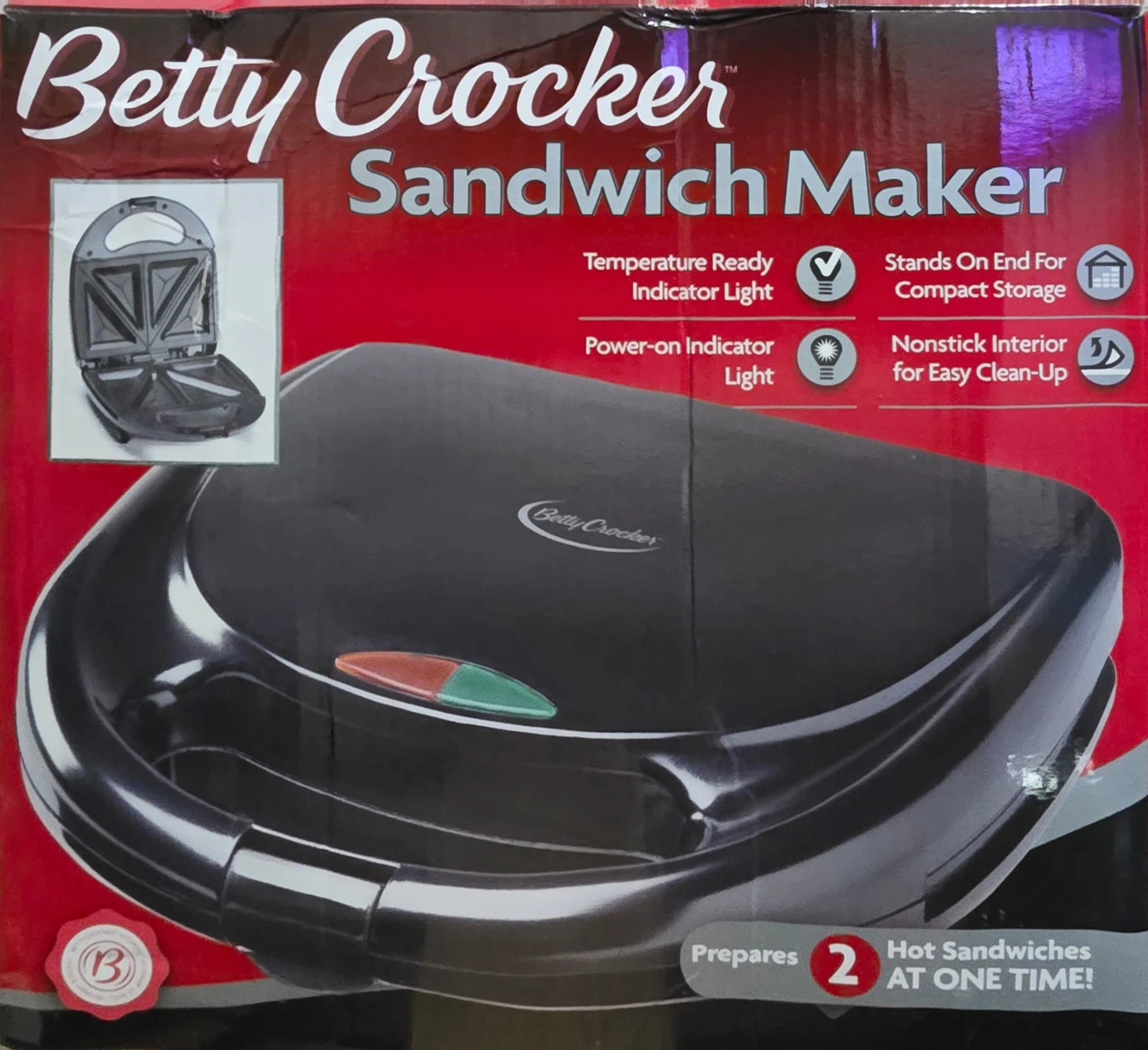 Betty Crocker Sandwich Maker