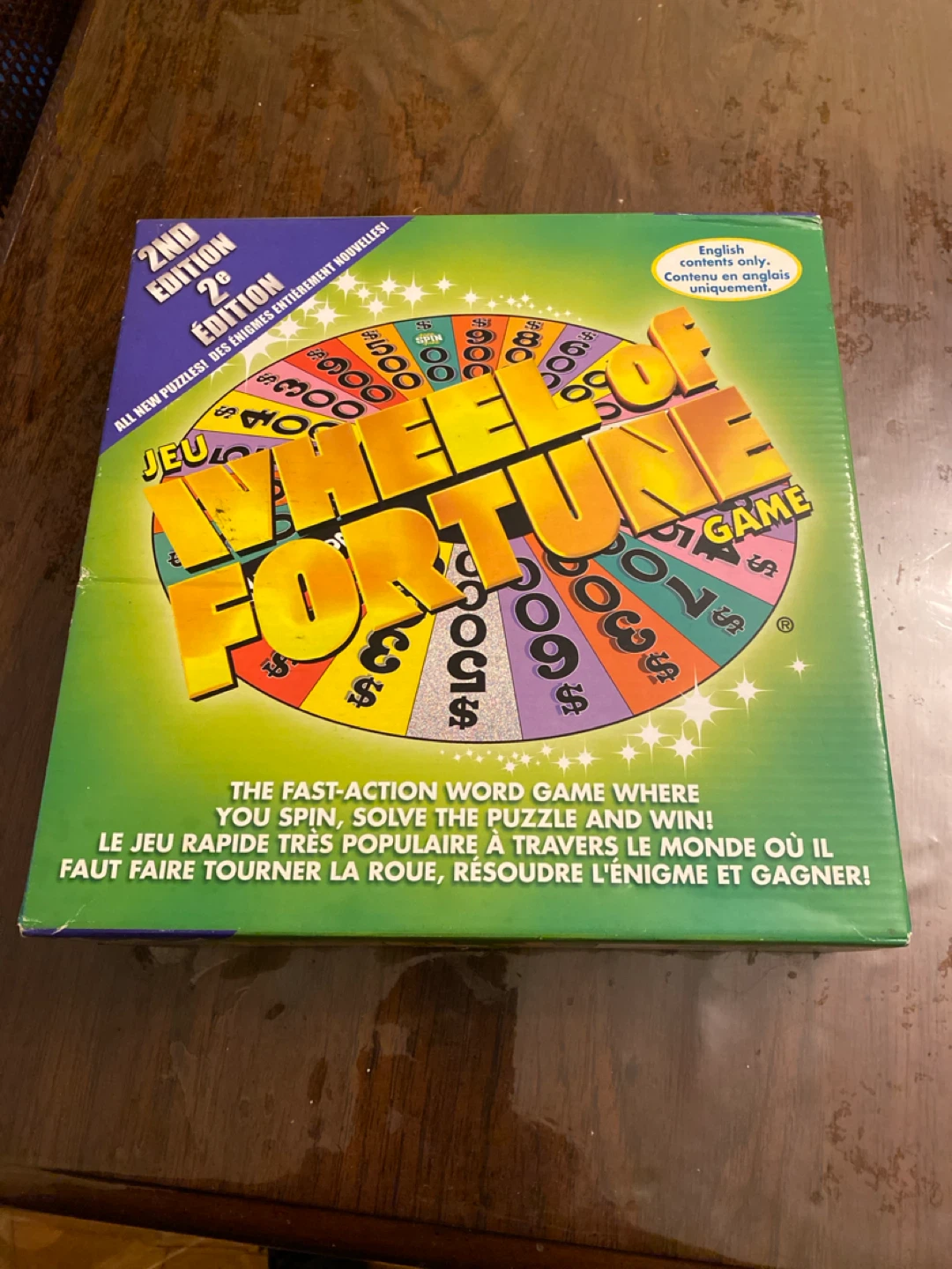 Wheel of Fortune Board Game