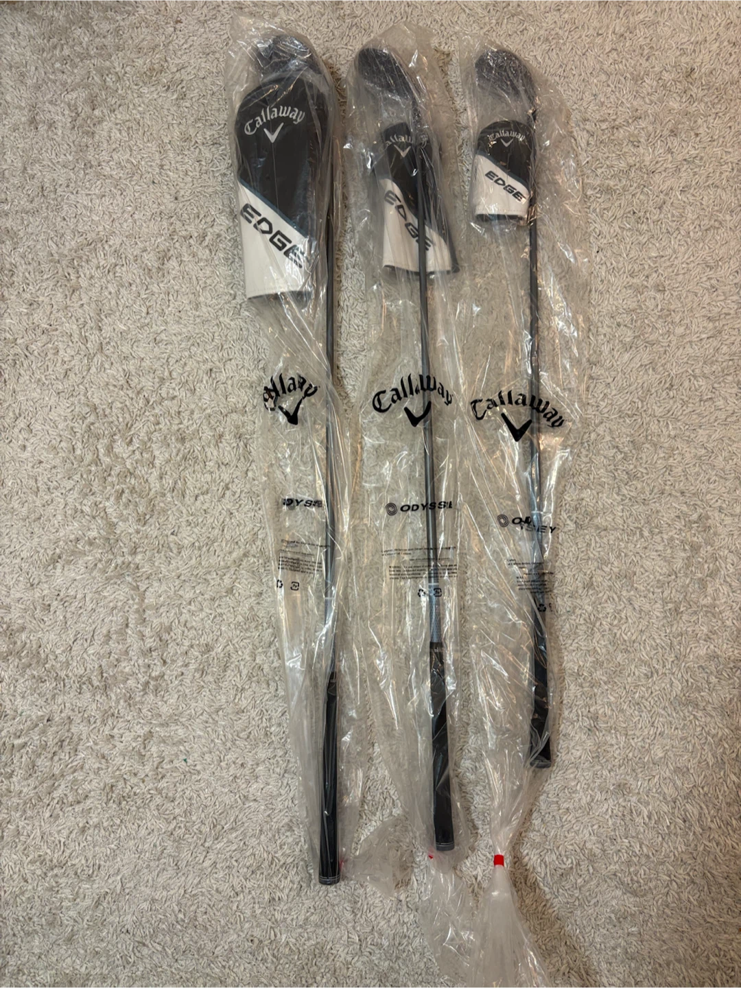 Brand New Callaway Edge Driver, Fairway 3 Wood, 5 Hybrid Clubs - photo 2