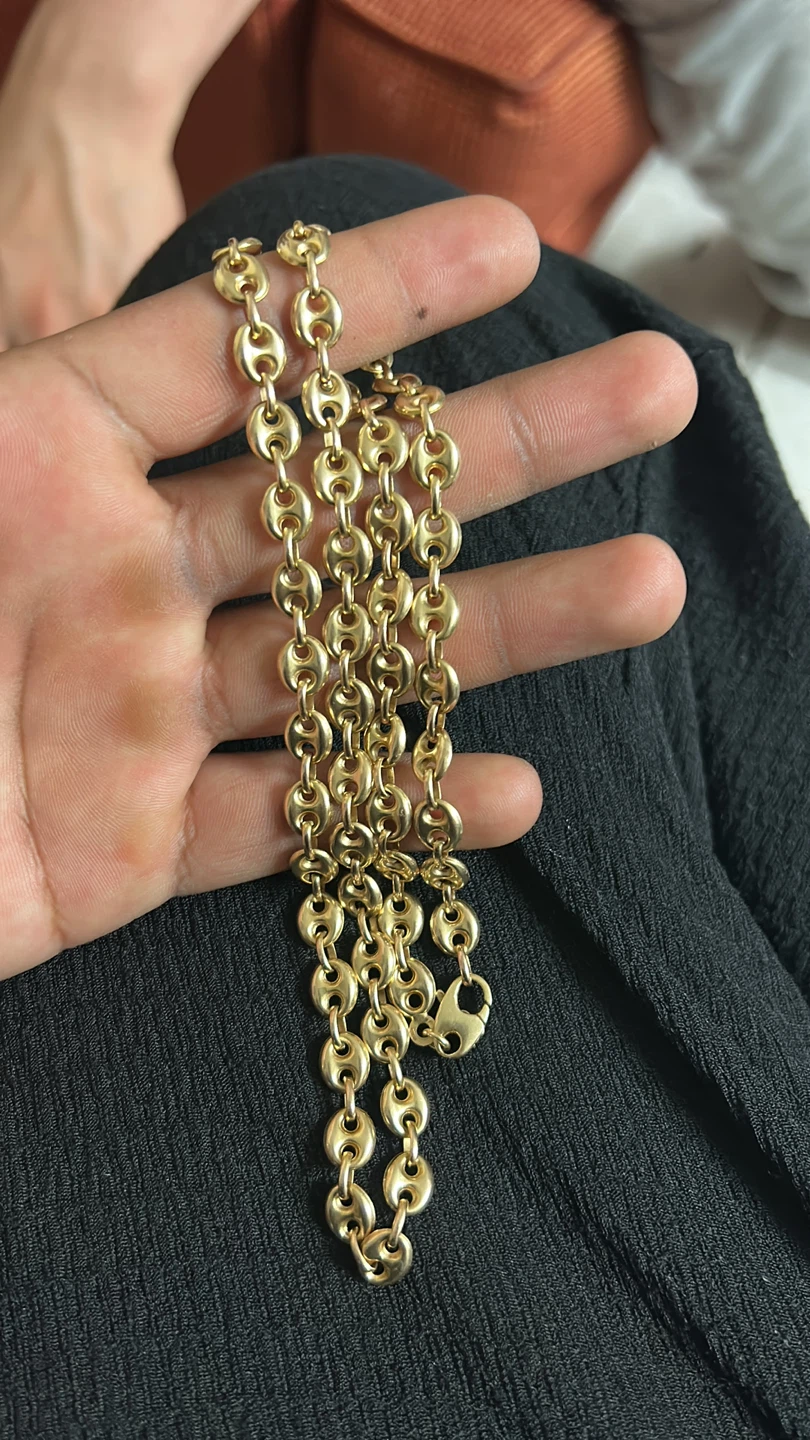 Gold10k Gucci Link Necklace 24” - photo 3