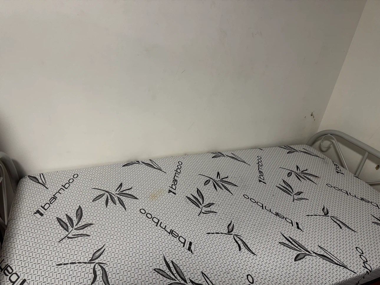 Bed and mattress