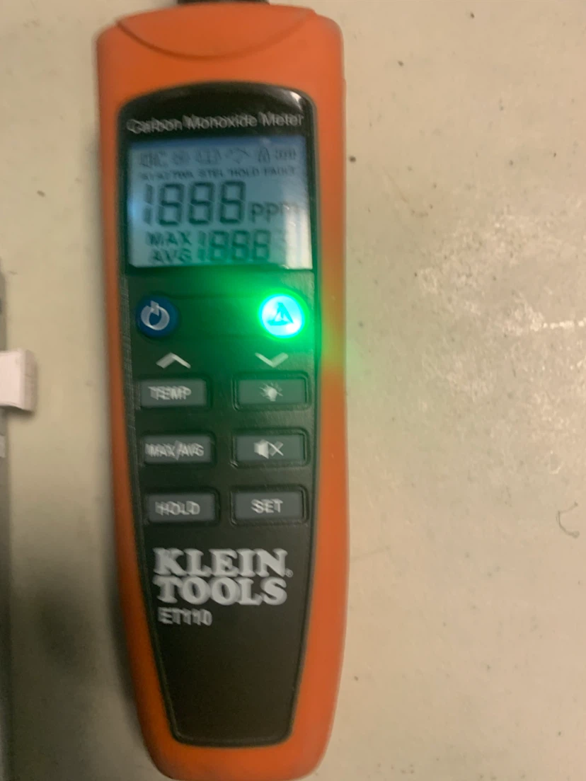 Klein Tools ET110 Carbon Monoxide Meter - photo 5