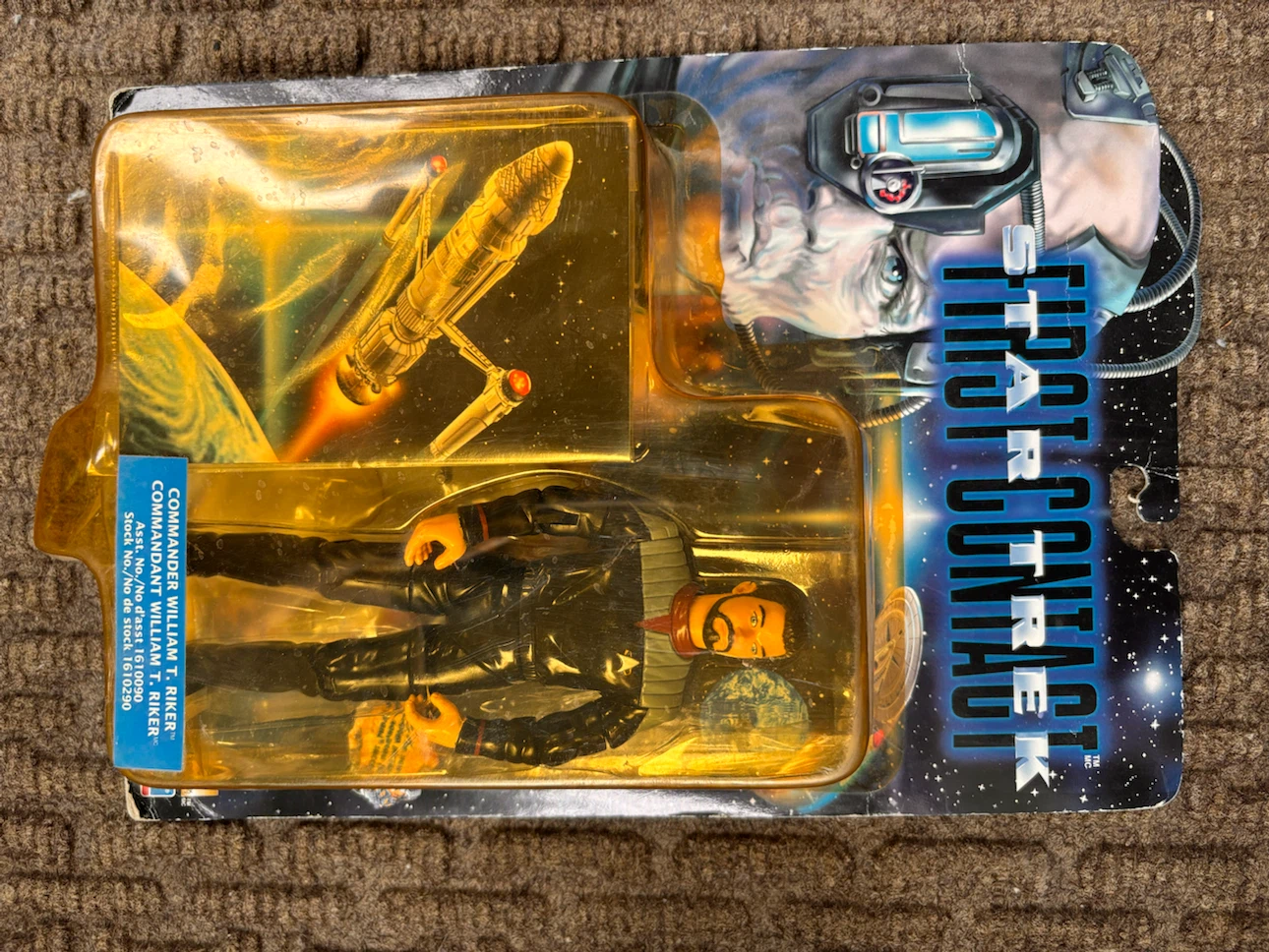 Star Trek First Contact Commander William T. Riker Figure