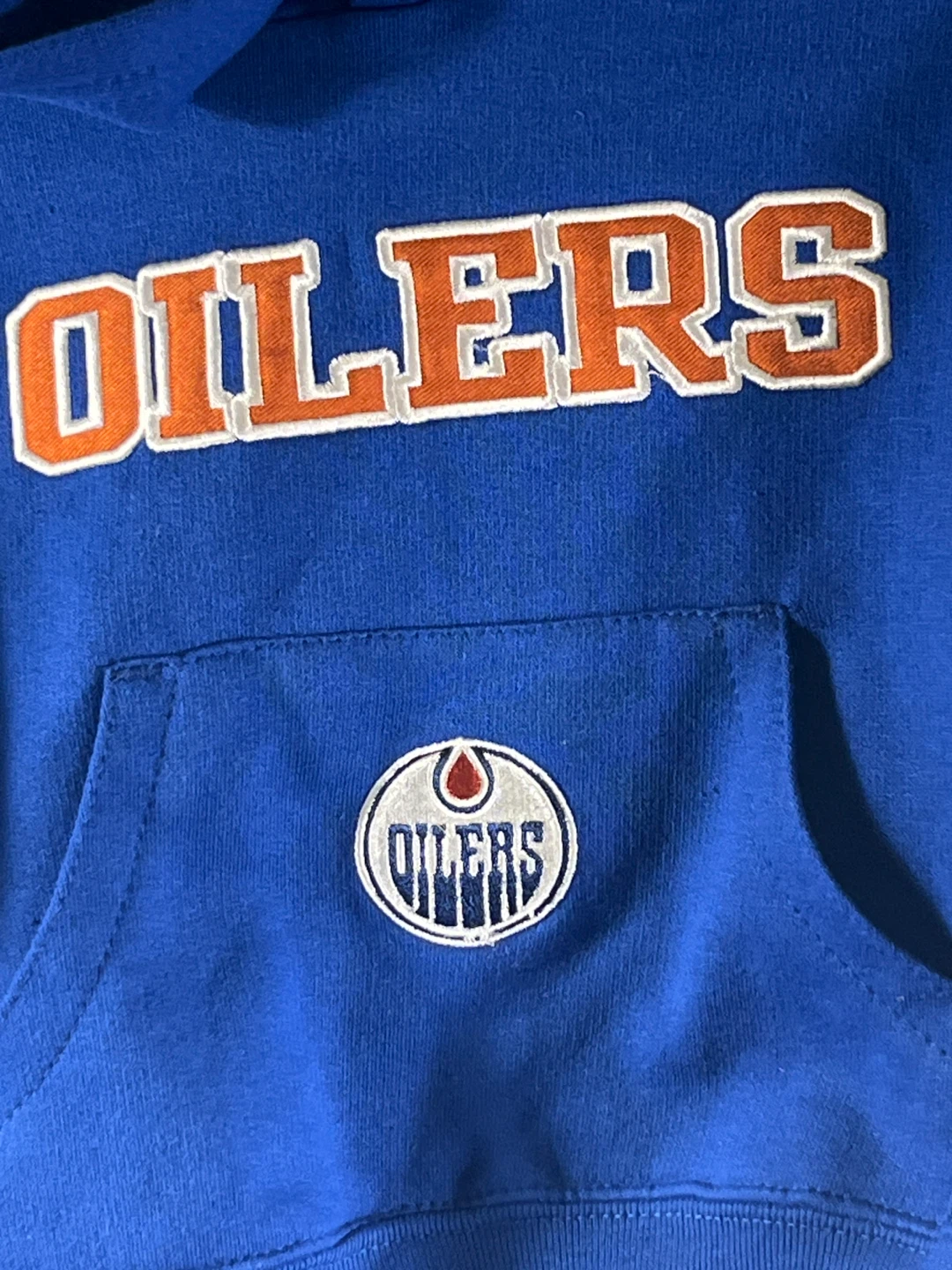 NWT Edmonton Oilers Toddler Hoodie 2T - photo 2