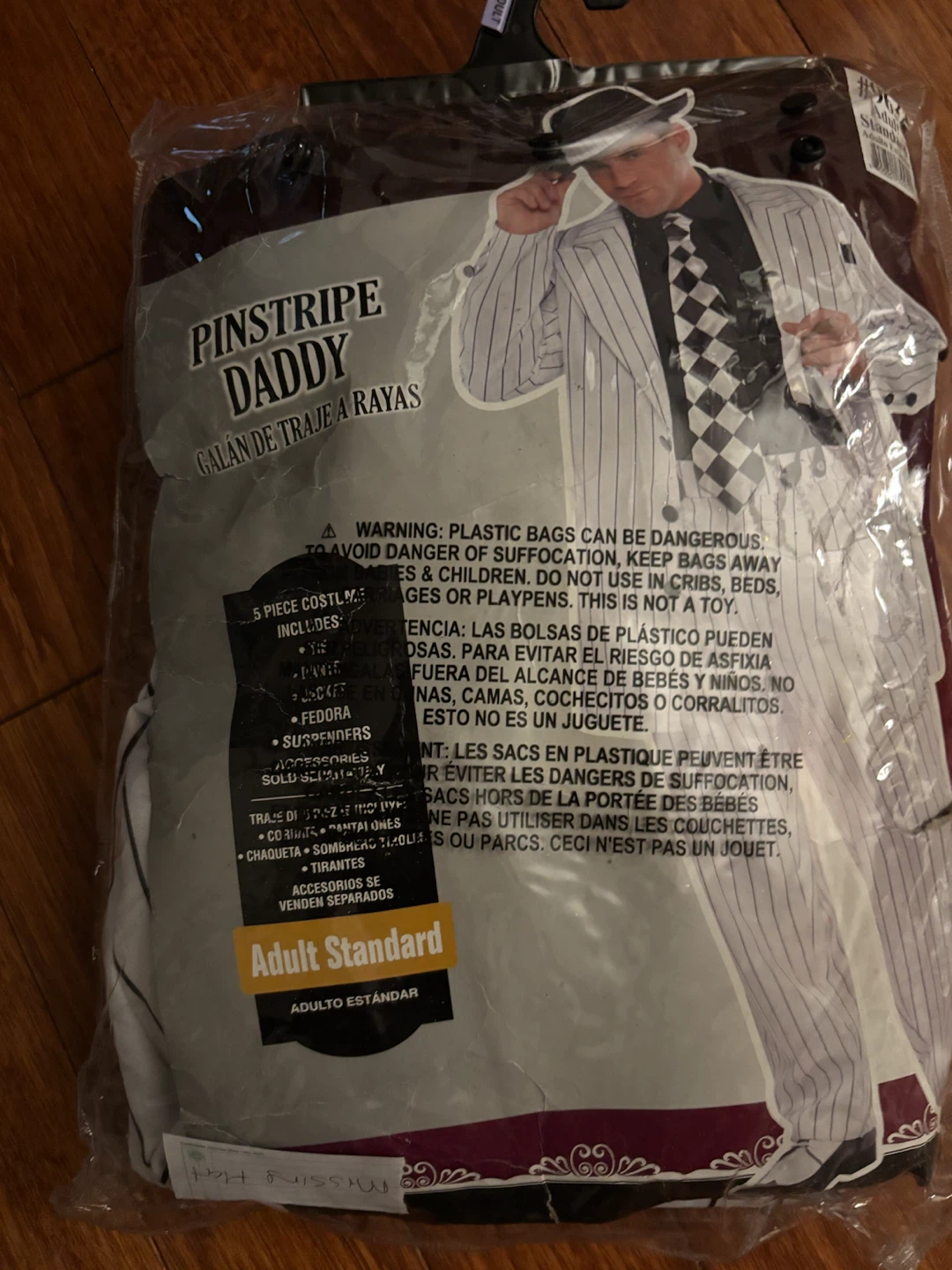 Pinstripe Daddy Adult Costume - photo 4