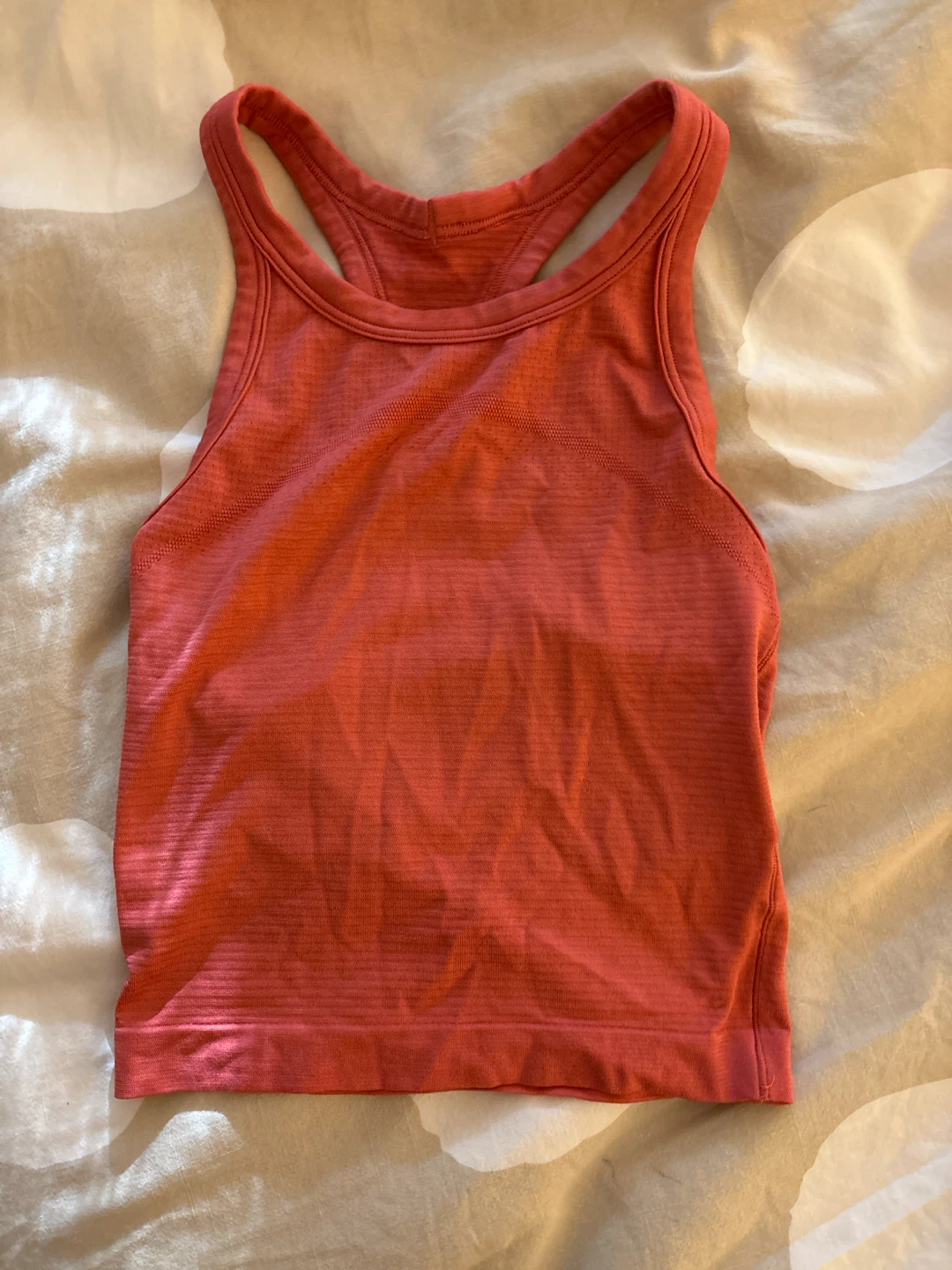 Lululemon Racerback Tank Top Coral