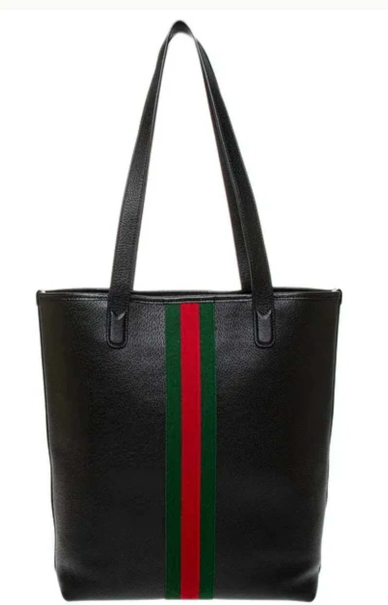 Gucci Black Ophidia Leather Tote Bag - photo 2