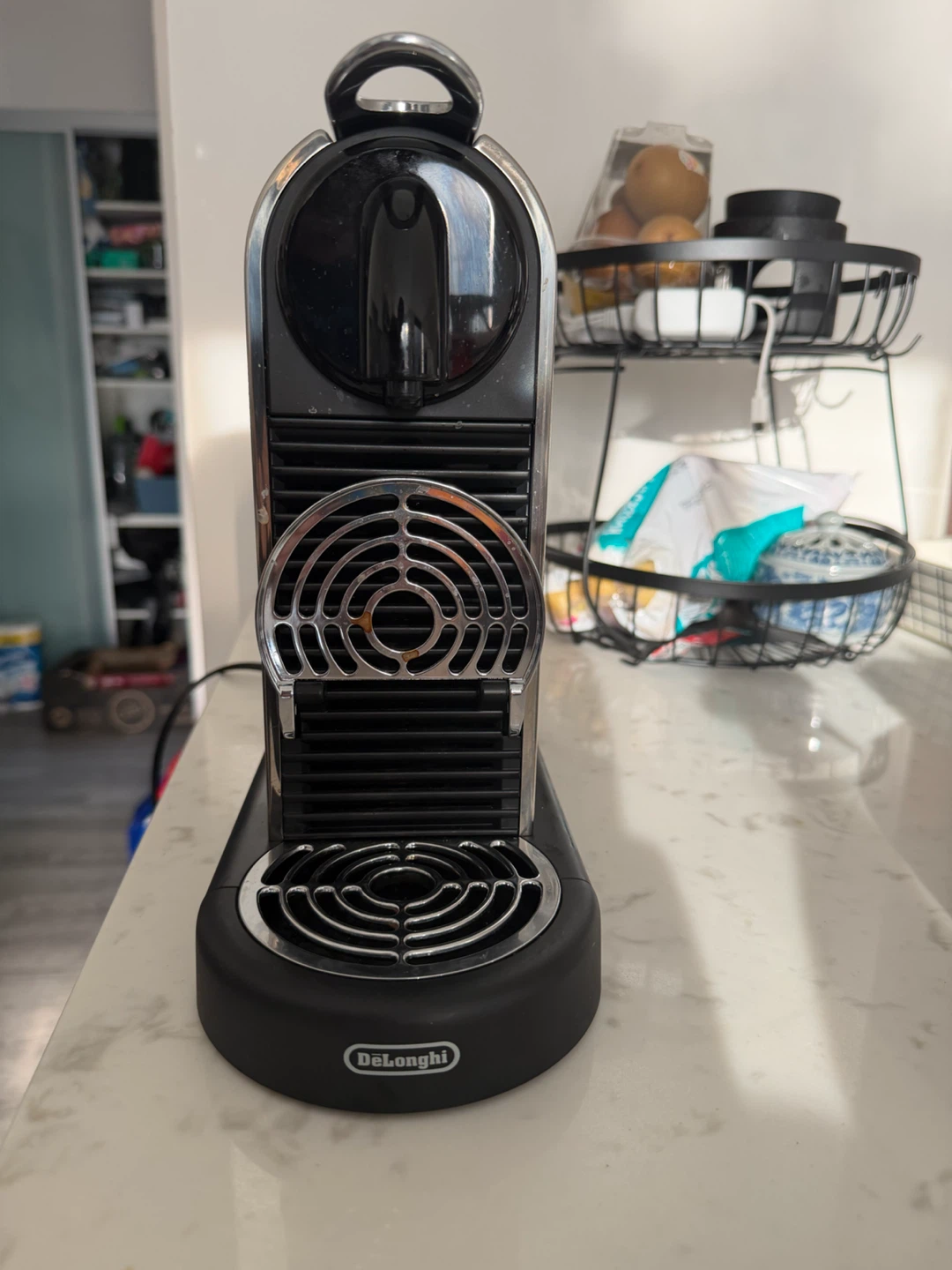 DeLonghi Nespresso Machine with Capsule Drawer