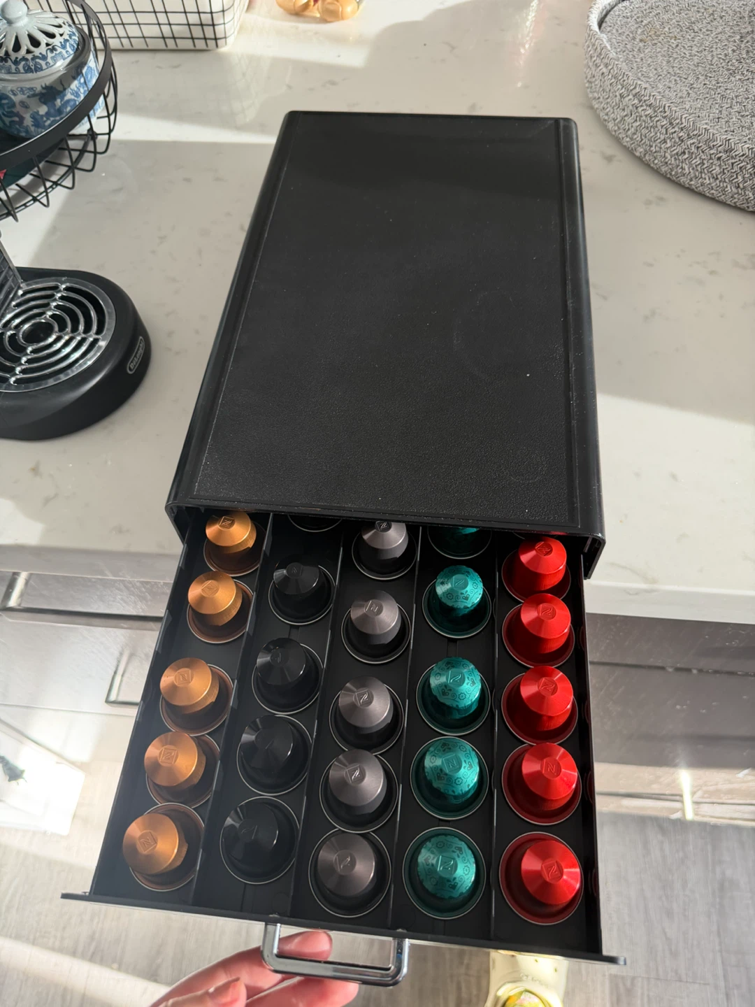 DeLonghi Nespresso Machine with Capsule Drawer - photo 4