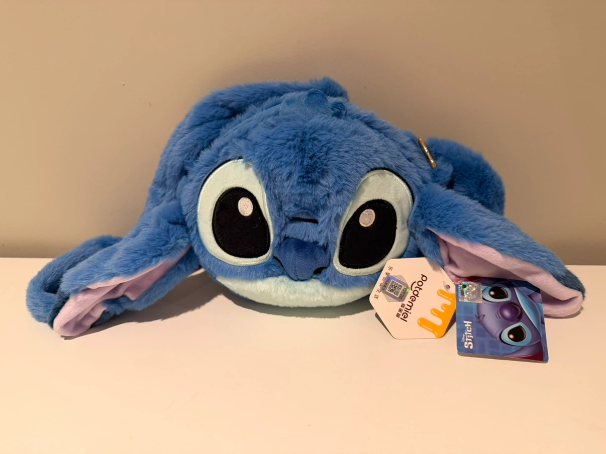 Disney Stitch Plush Crossbody Bag