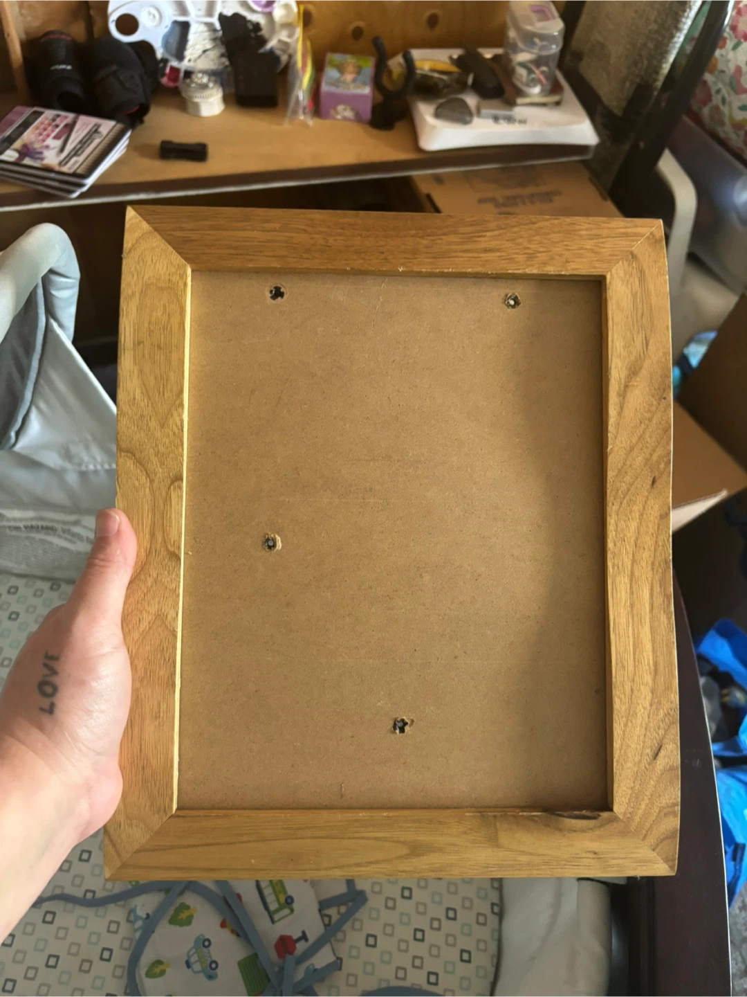 Wood picture frame (no glass)