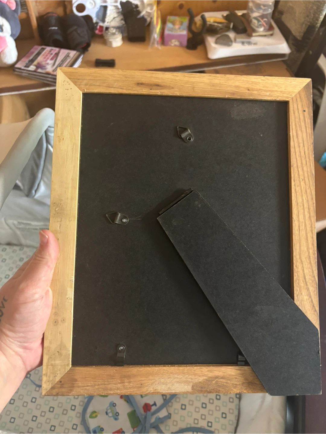 Wood picture frame (no glass) - photo 2