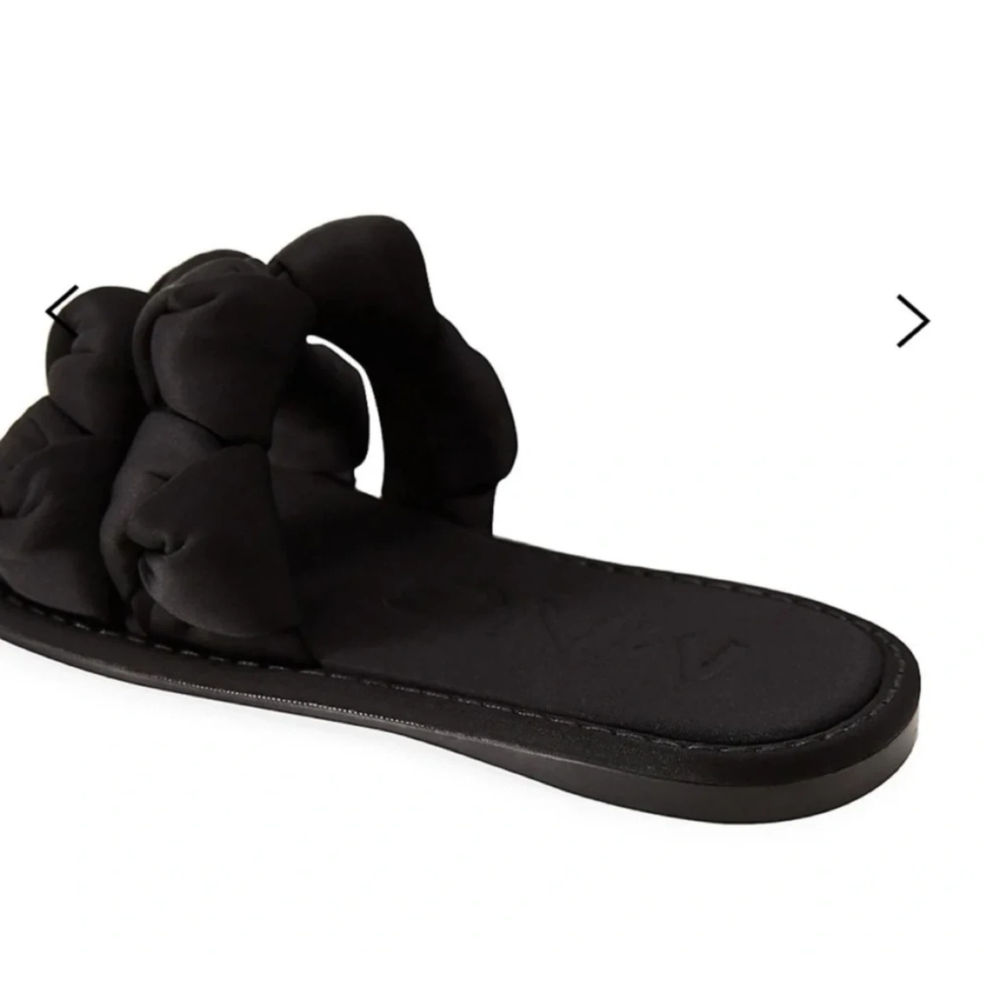 (Unworn) MNG Ori Braided Puff Sandals - photo 2