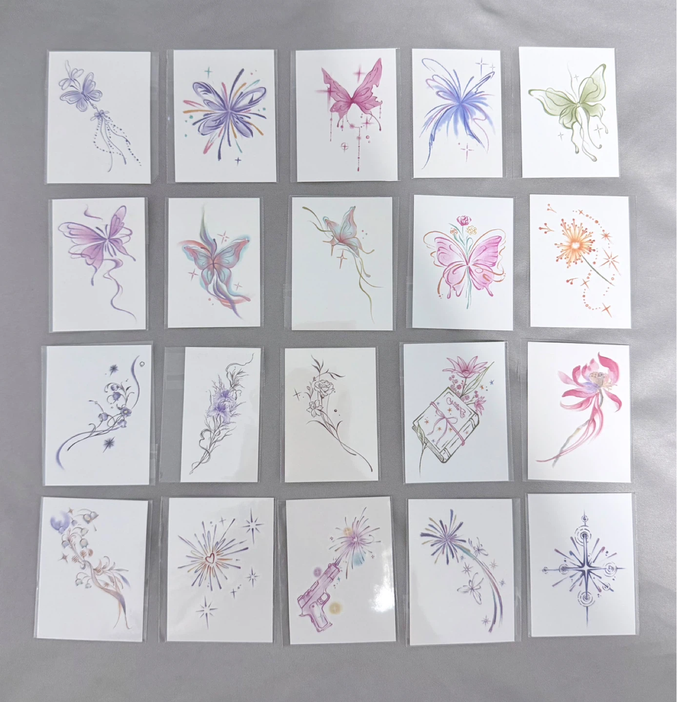 Cute Temporary Tattoo Stickers
