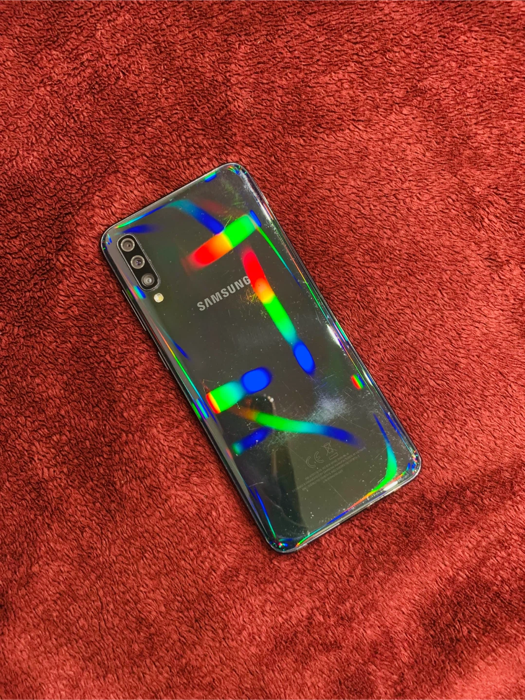 Samsung A70 dual sim card