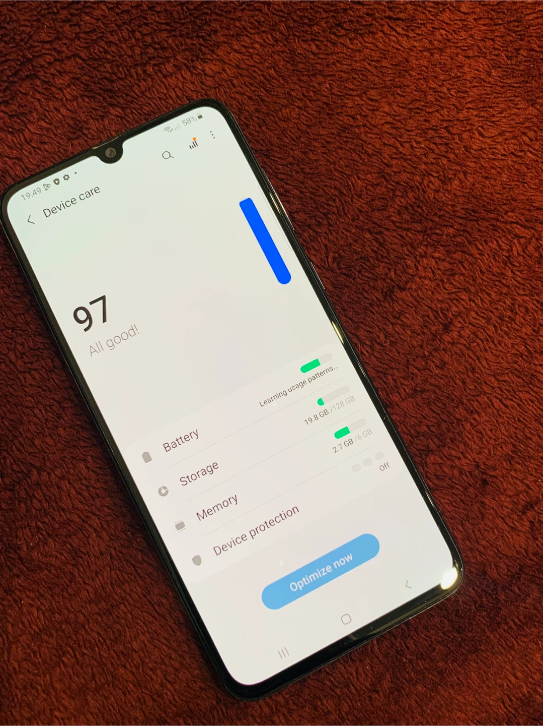 Samsung A70 dual sim card - photo 3