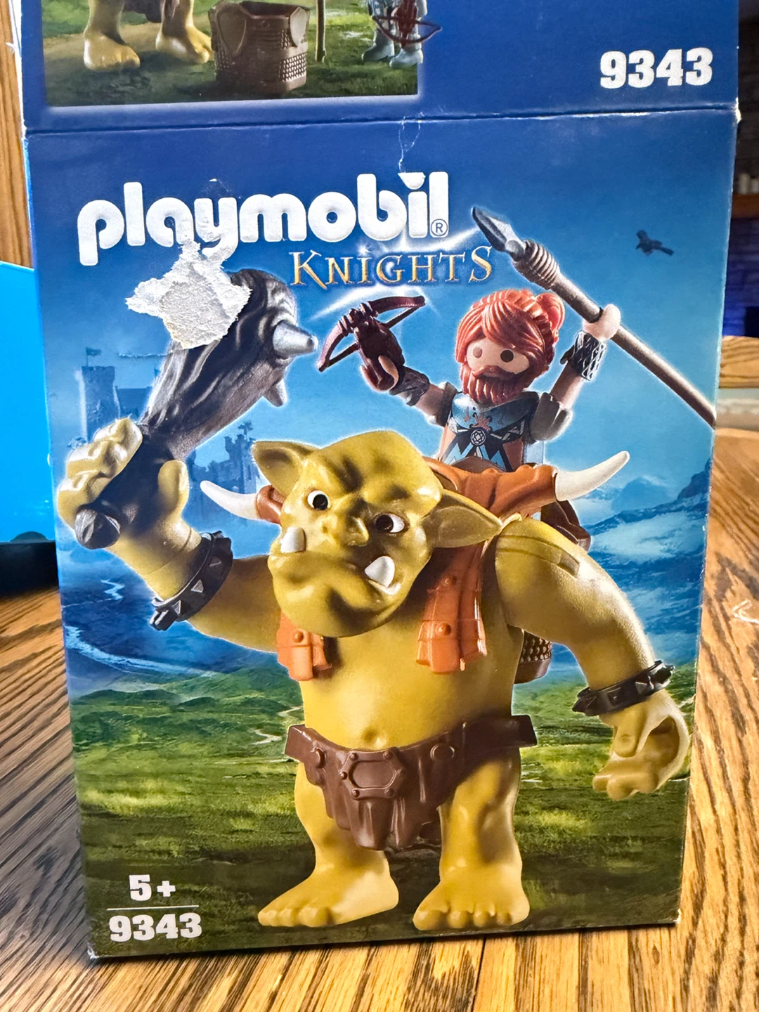 Playmobil Knights Giant Troll and Dwarf Fighter 9343